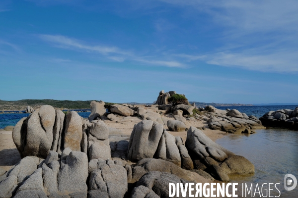 Paysage en corse du sud