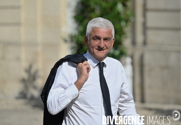 Derniere réunion de preparation pour le futur gouvernement Barnier