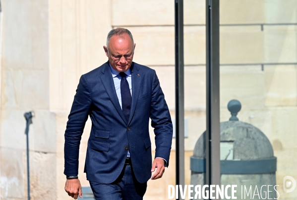 Derniere réunion de preparation pour le futur gouvernement Barnier