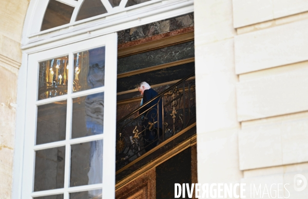 Derniere réunion de preparation pour le futur gouvernement Barnier
