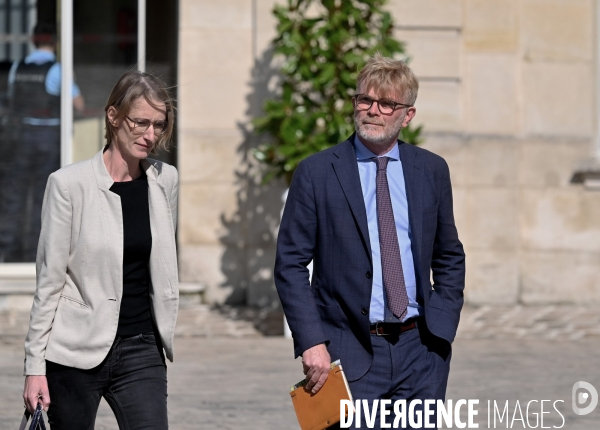 Derniere réunion de preparation pour le futur gouvernement Barnier