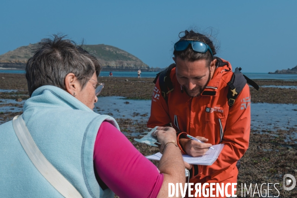 Opération de prévention auprès des pêcheurs à pieds des Côtes d Armor