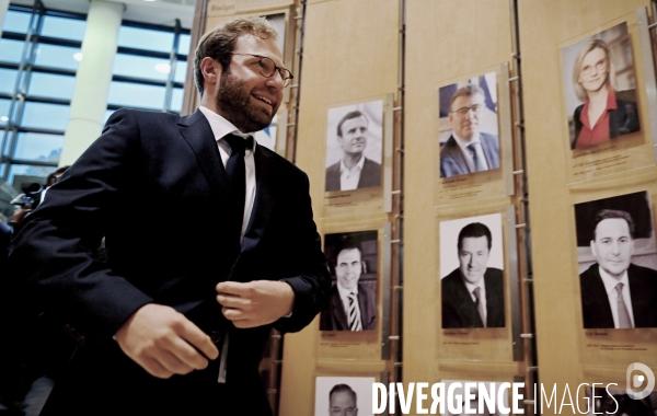 Cérémonie de passation de pouvoirs entre Bruno Le Maire et Antoine Armand