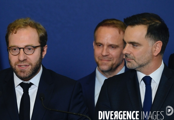 Cérémonie de passation de pouvoirs entre Bruno Le Maire et Antoine Armand