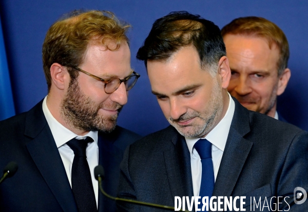 Cérémonie de passation de pouvoirs entre Bruno Le Maire et Antoine Armand