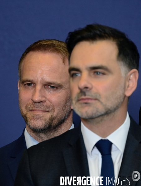 Cérémonie de passation de pouvoirs entre Bruno Le Maire et Antoine Armand