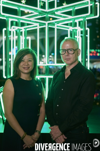 Les défenseurs  des  néons de Hong Kong