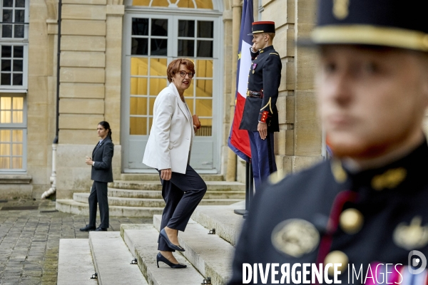 Premiere réunion du gouvernement Barnier à Matignon