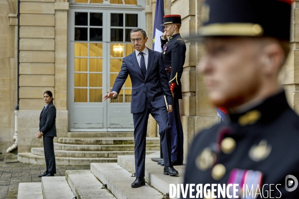 Premiere réunion du gouvernement Barnier à Matignon