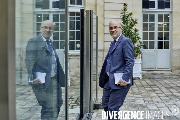 Premiere réunion du gouvernement Barnier à Matignon