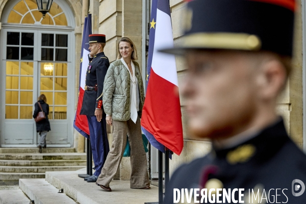 Premiere réunion du gouvernement Barnier à Matignon