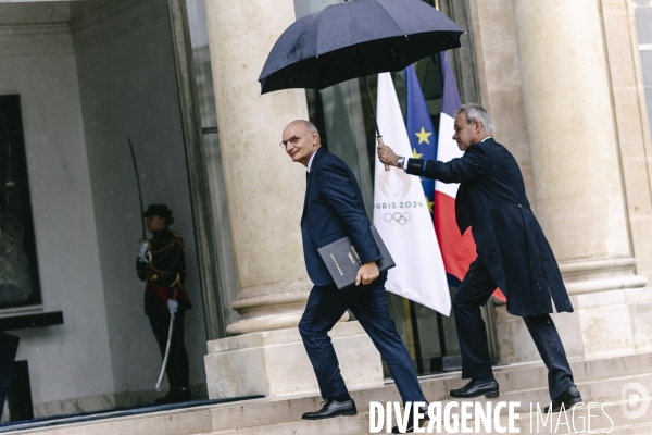 Premier conseil des ministres du gouvernement Barnier