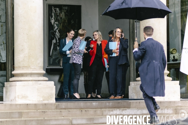 Premier conseil des ministres du gouvernement Barnier