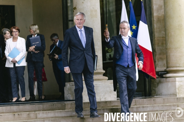 Premier conseil des ministres du gouvernement Barnier