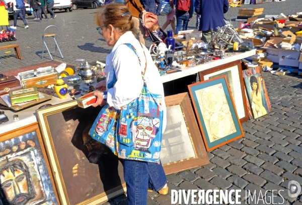 Bruxelles, aux Marolles et aux brocantes