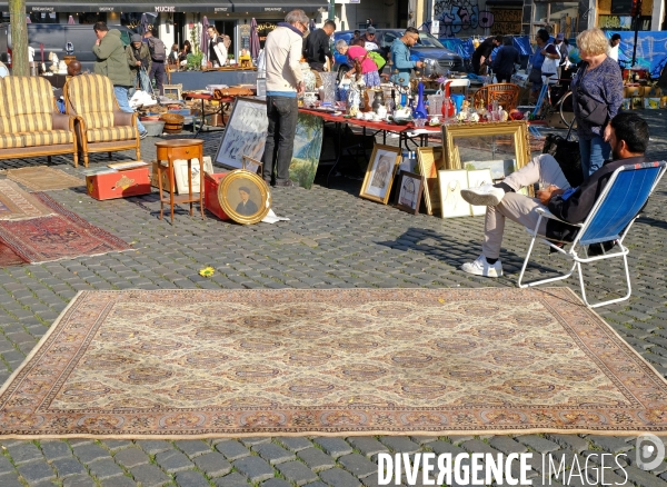 Bruxelles, aux Marolles et aux brocantes