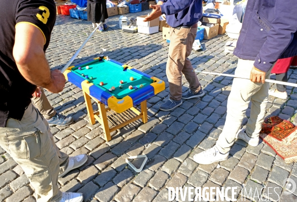 Bruxelles, aux Marolles et aux brocantes