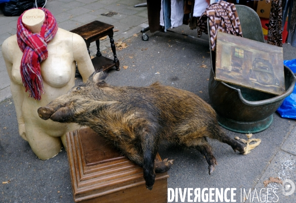Bruxelles, aux Marolles et aux brocantes