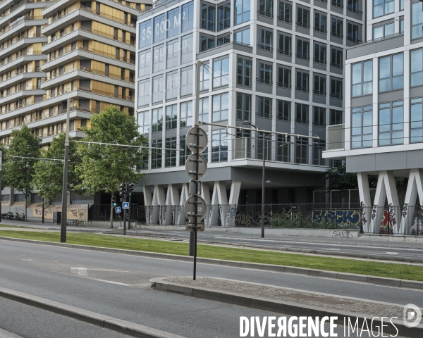 Boulevard des Maréchaux, les nouvelles constructions