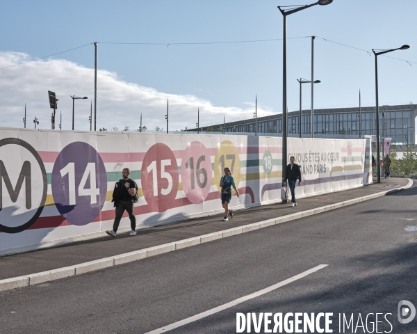 Saint Denis Pleyel, la nouvelle station de la ligne 14