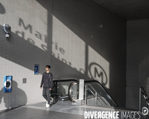 Mairie de Saint-Ouen, nouvelle station de la ligne de métro 14