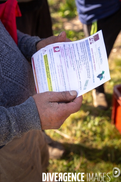 La Caravane des Vendanges de la CGT