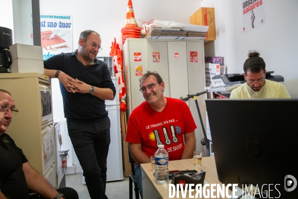 La Caravane des Vendanges de la CGT