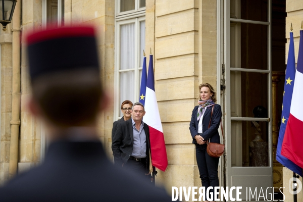 Le PM Michel Barnier reçoit la CFDT à Matignon