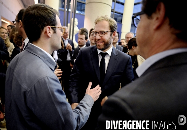 Cérémonie de passation de pouvoirs entre Bruno Le Maire et Antoine Armand