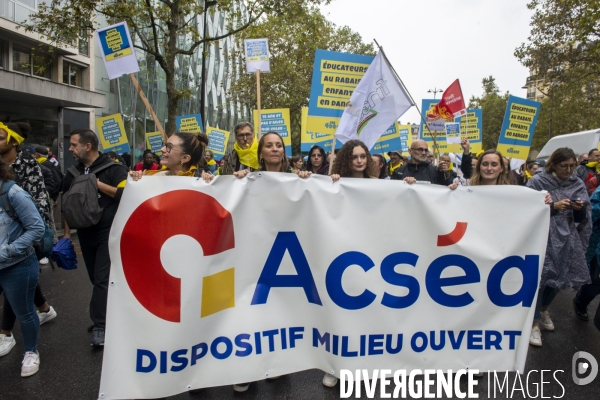 Manifestation pour la protection de l enfance