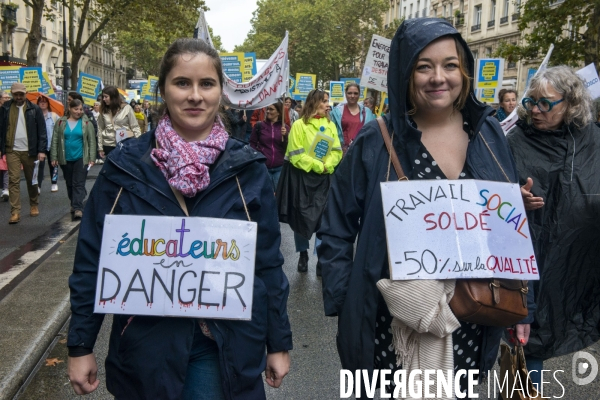 Manifestation pour la protection de l enfance