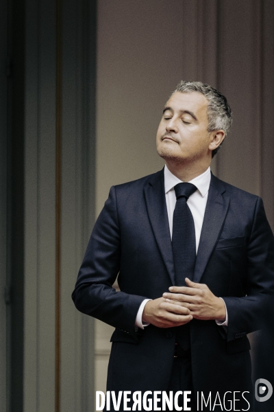 Passation de pouvoir entre Gerald Darmanin et Bruno Retailleau