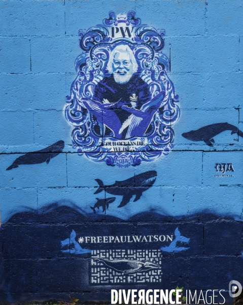 Fresque paul watson a gentilly