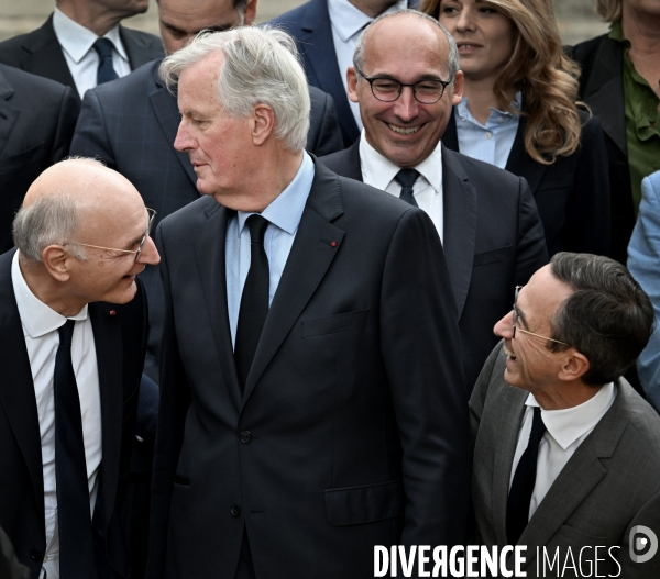 Didier migaud, michel barnier, paul christophe, bruno retailleau  