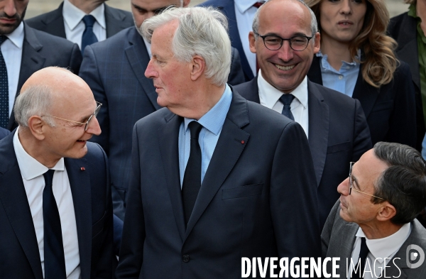 Didier migaud, michel barnier, paul christophe, bruno retailleau  