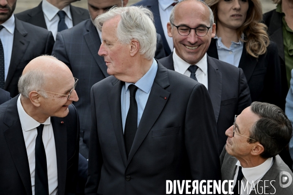 Didier migaud, michel barnier, paul christophe, bruno retailleau  