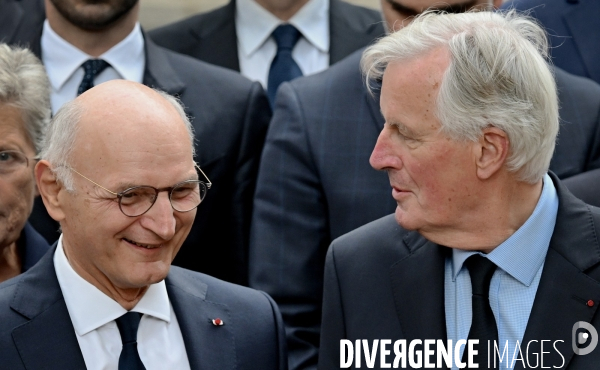 Didier MIGAUD avec Michel BARNIER 