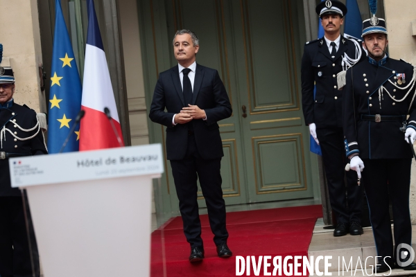 Ministere de l interieur - passation darmanin retailleau