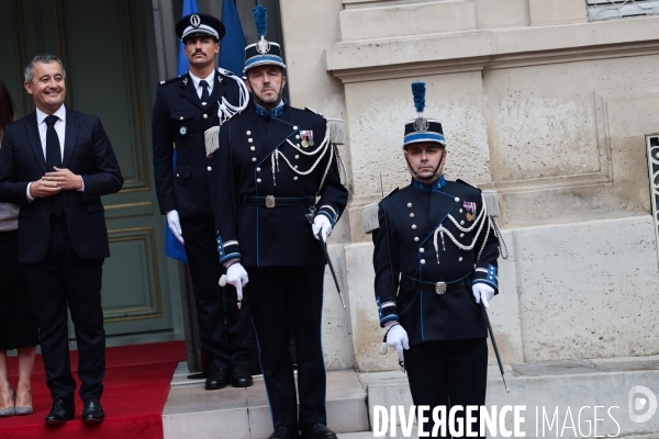 Ministere de l interieur - passation darmanin retailleau