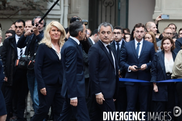 Ministere de l interieur - passation darmanin retailleau