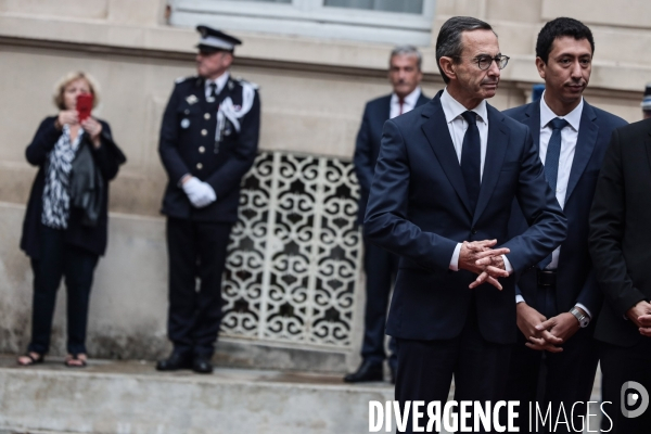 Ministere de l interieur - passation darmanin retailleau