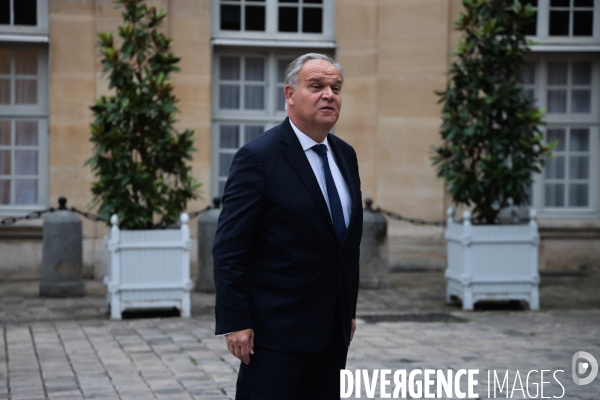 Gouvernement barnier - la reunion