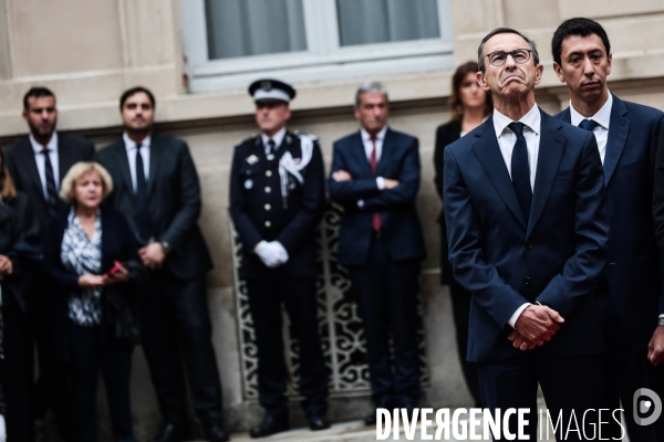 Ministere de l interieur - passation darmanin retailleau