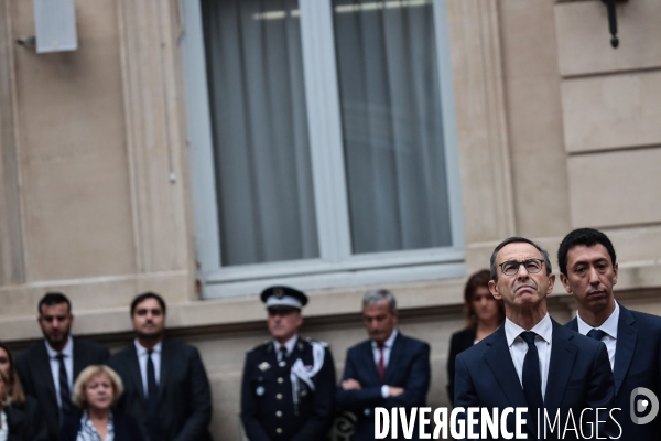 Ministere de l interieur - passation darmanin retailleau