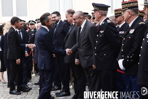 Ministere de l interieur - passation darmanin retailleau