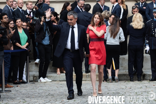 Ministere de l interieur - passation darmanin retailleau