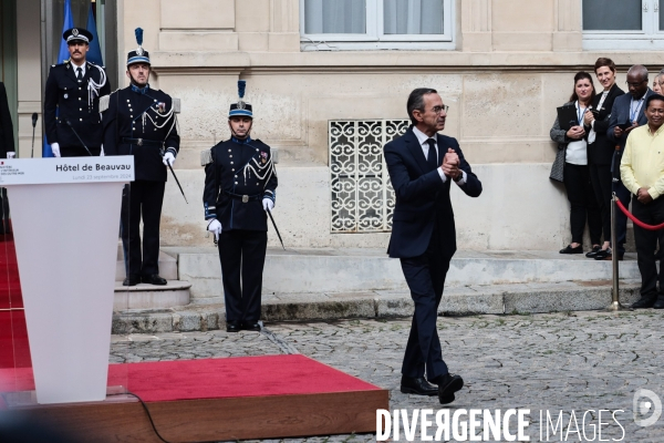 Ministere de l interieur - passation darmanin retailleau