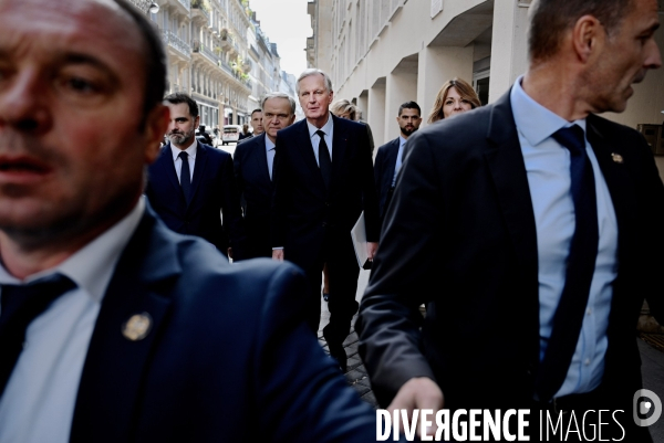 Michel Barnier prononce sa déclaration de politique générale