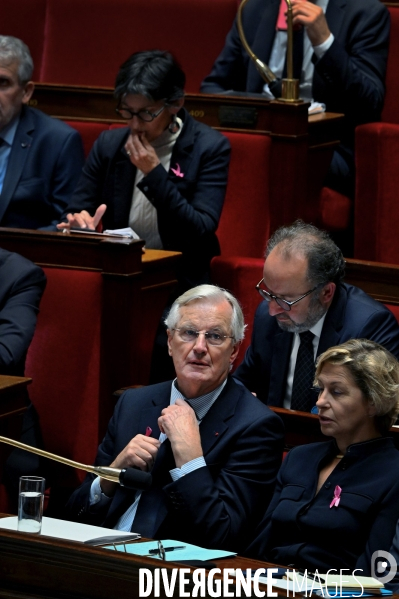 Michel Barnier prononce sa déclaration de politique générale