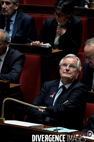 Michel Barnier prononce sa déclaration de politique générale